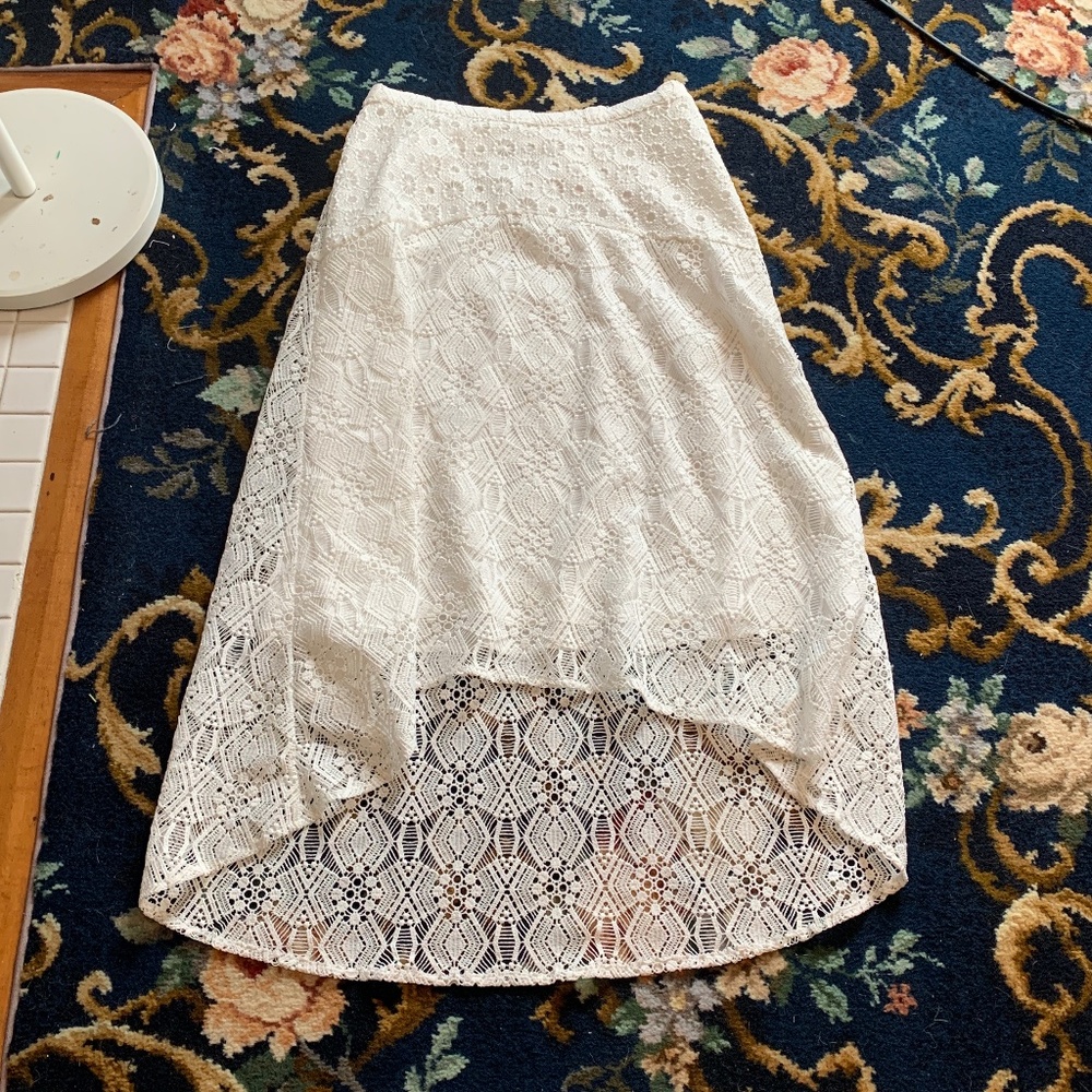 Att clothing for Anthropologie hi lol lace skirt.‎ NWOT .